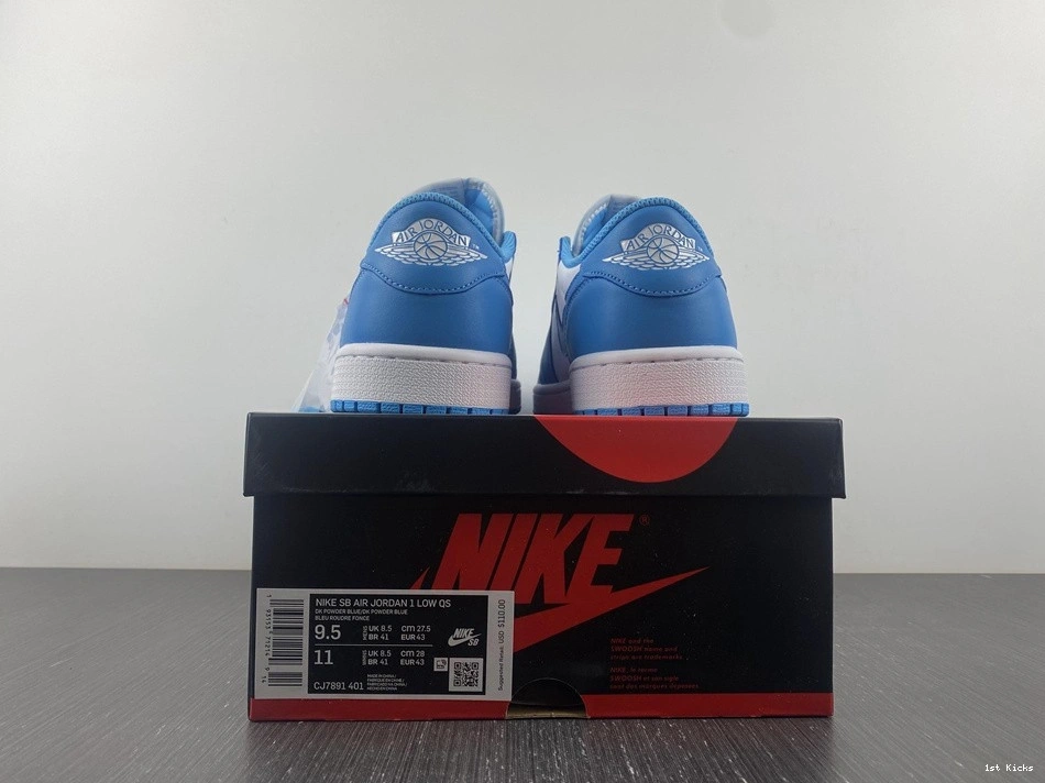 Jordan UNC  SB Low CJ7891-401  1 0117